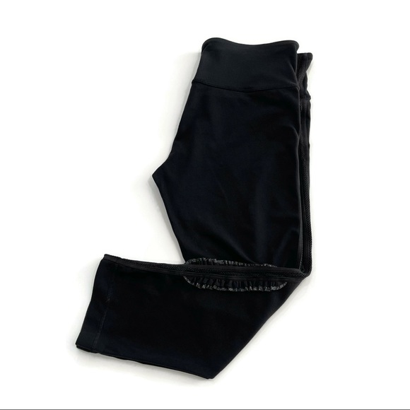 Lululemon Wunder Under Crop Ruffle Leggings Size 6 - Picture 7 of 11